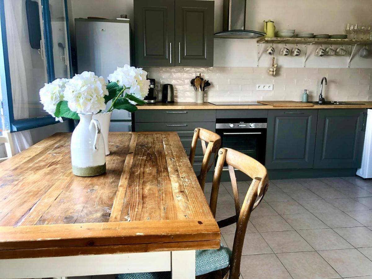 Romantic Maison De Pecheur Sparkling Sea Views Meze Bagian luar foto