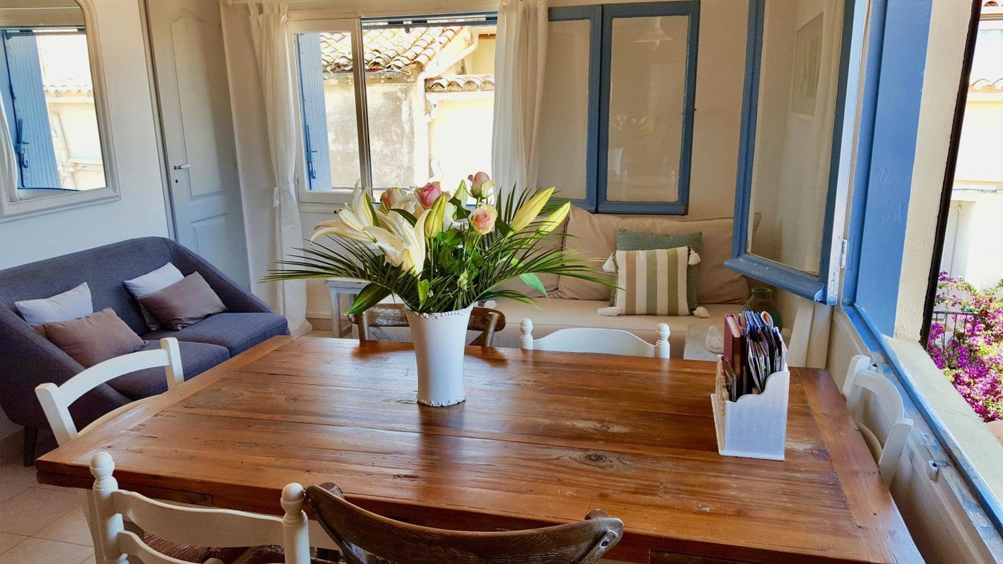 Romantic Maison De Pecheur Sparkling Sea Views Meze Bagian luar foto